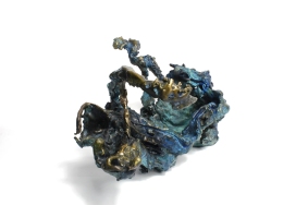 The Plume, Patinated bronze, 2015. Private collection